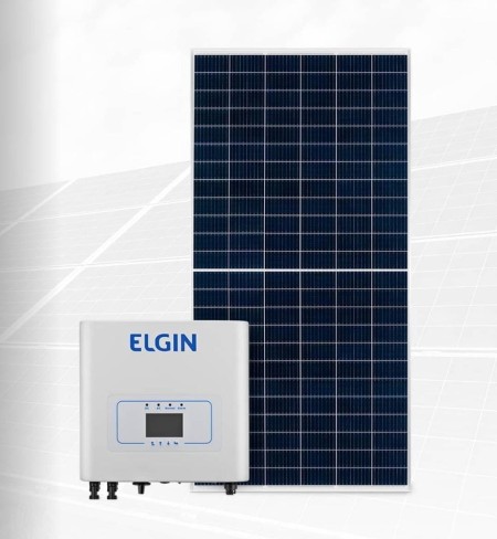 Kit Energia Solar 5,85kWp 5kW 220V Metálico Elgin